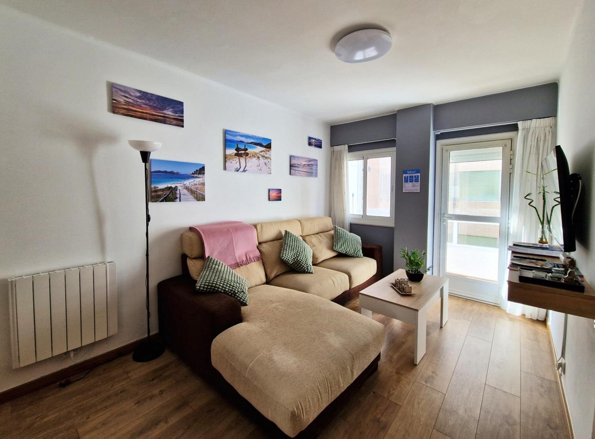 Apartamento Playa Bouzas - Vigo - Parking Free エクステリア 写真